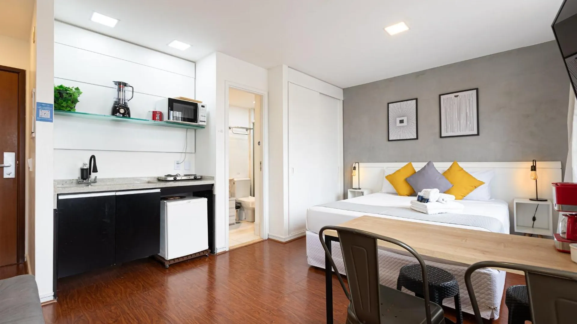 Easy Star - Flat Na Vila Olimpia Aconchegante E Iluminado - Mh02H Sao Paulo Apartment